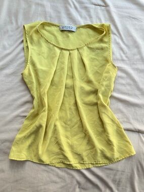 Vintage Yellow Tank